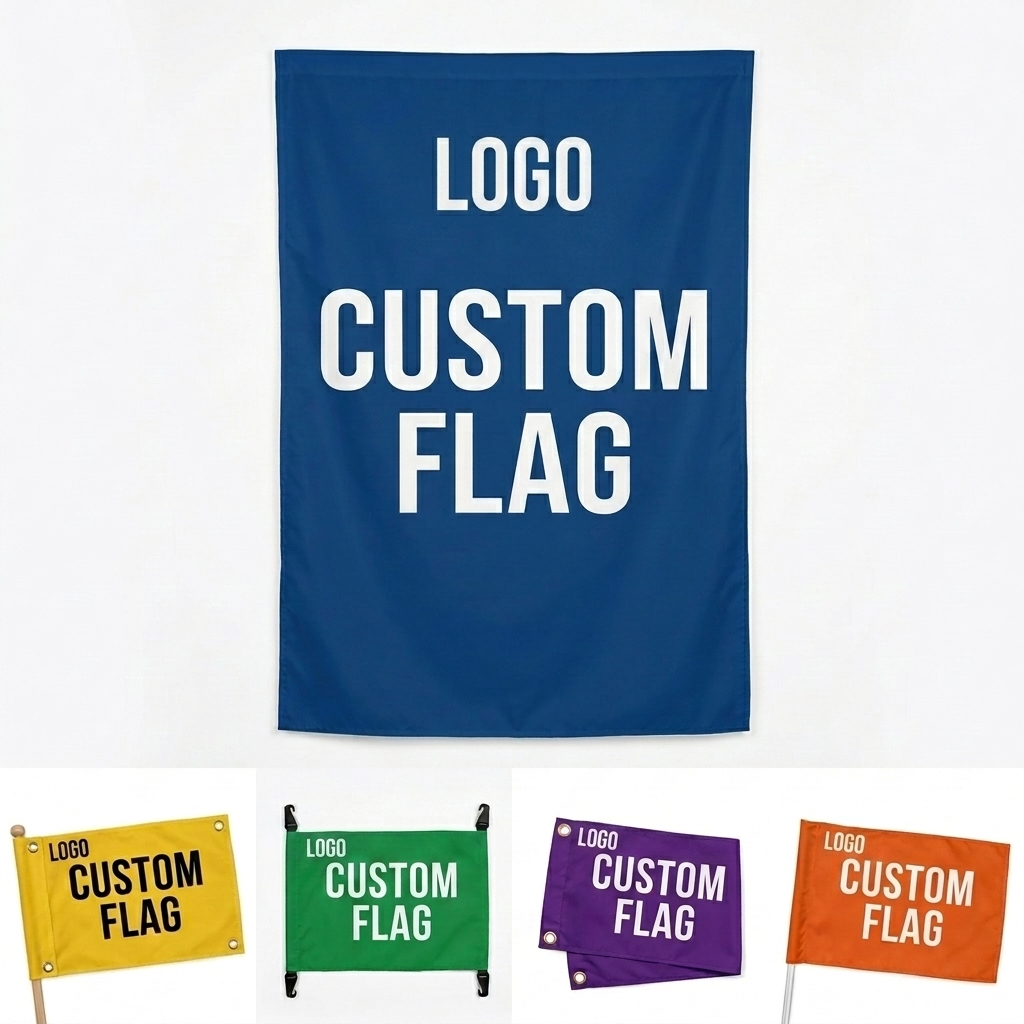 Vivid 3x5 ft Durable Polyester Flag with Webbing & Corner Grommets