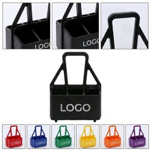 Durable PP Plastic Collapsible Holder for Beer & Sauce Bottles
