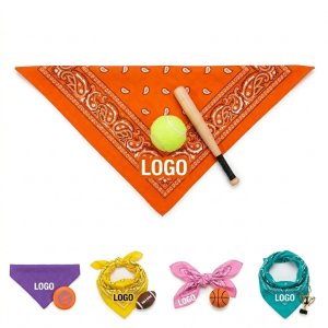 Kids' Paisley Print Sweat-Wicking Bandana