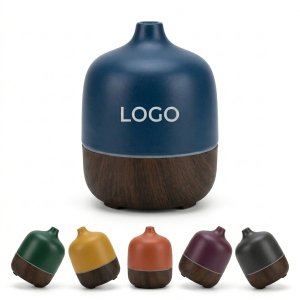 300ML Ultrasonic Humidifier & Essential Oil Diffuser with 7-Color Mood Light