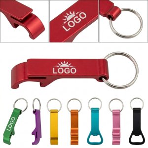 Ergonomic Pocket-Sized Bottle Opener Keychain
