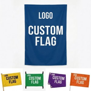 Vivid 3x5 ft Durable Polyester Flag with Webbing & Corner Grommets
